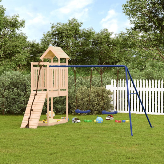 vidaXL Outdoor Playset Solid Wood Pine