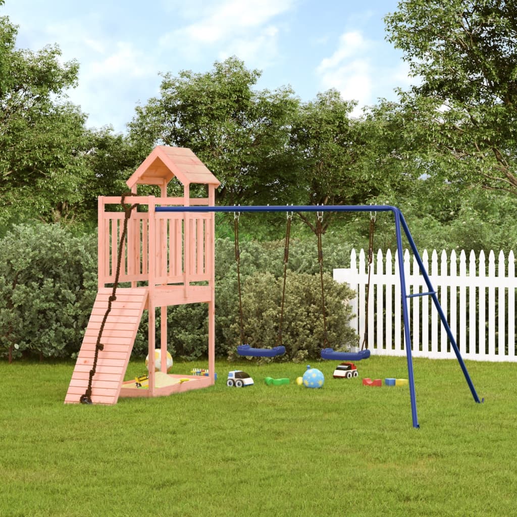 vidaXL Outdoor Playset Solid Wood Douglas