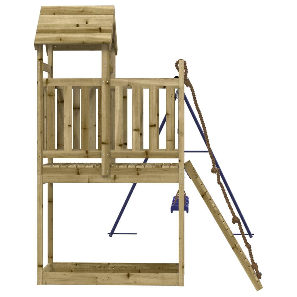 vidaXL Outdoor Playset Impregnated Wood Pine