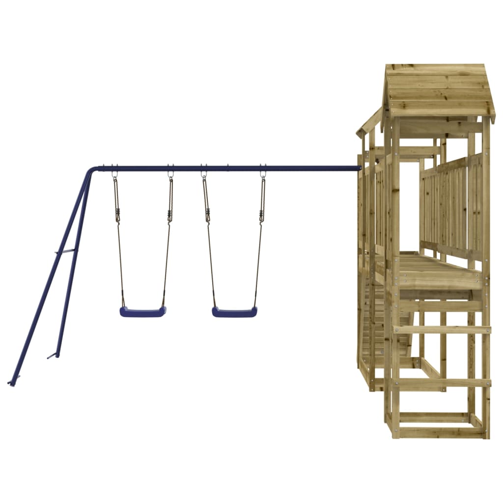 vidaXL Outdoor Playset Impregnated Wood Pine