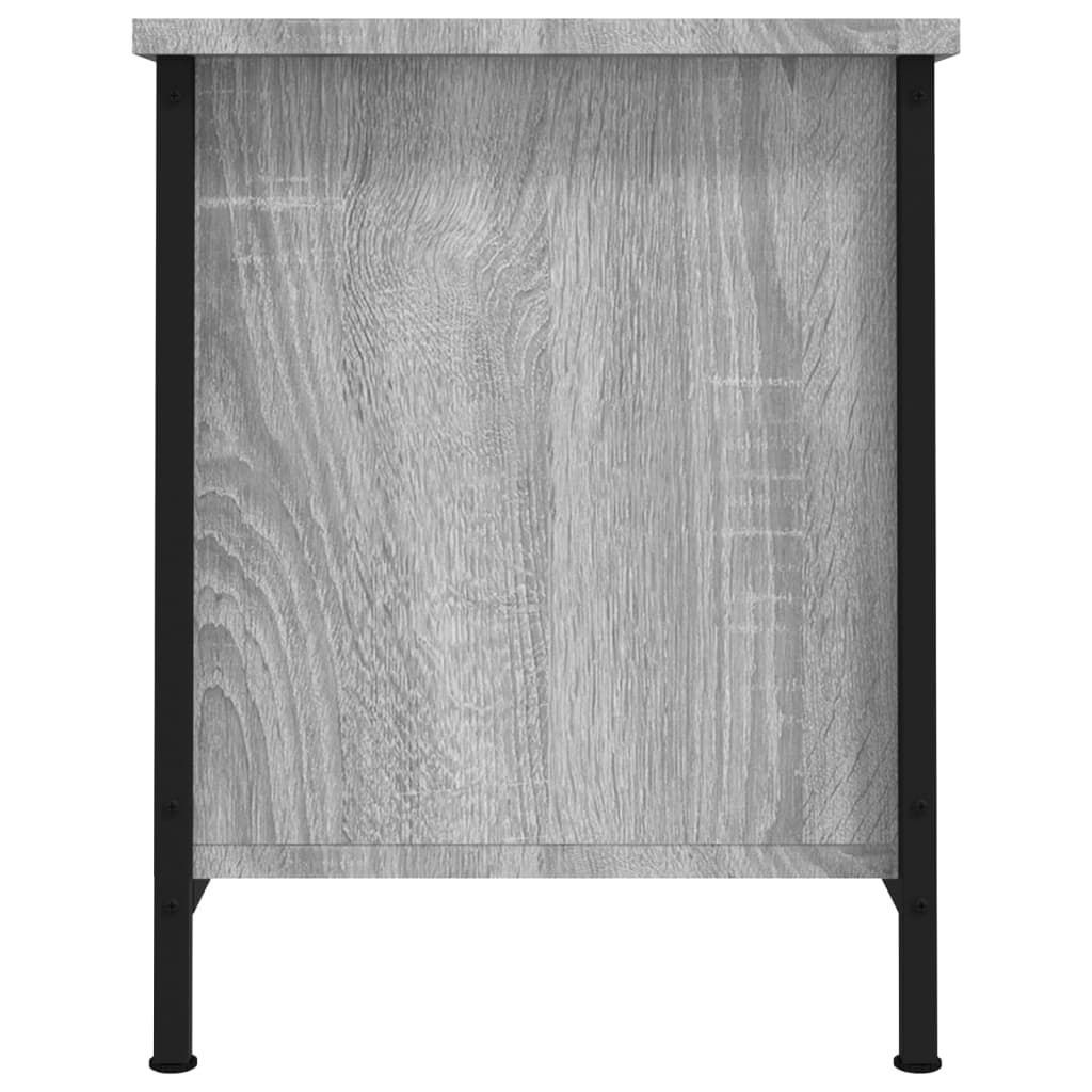 vidaXL TV Cabinet with Doors Grey Sonoma 60x35x45 cm Engineered Wood