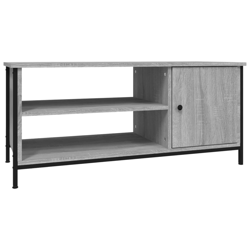 TV Cabinet Grey Sonoma 100x40x45 cm Engineered Wood