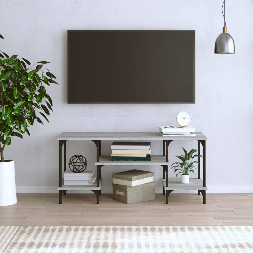 TV Cabinet Grey Sonoma 102x35x45,5 cm Engineered Wood