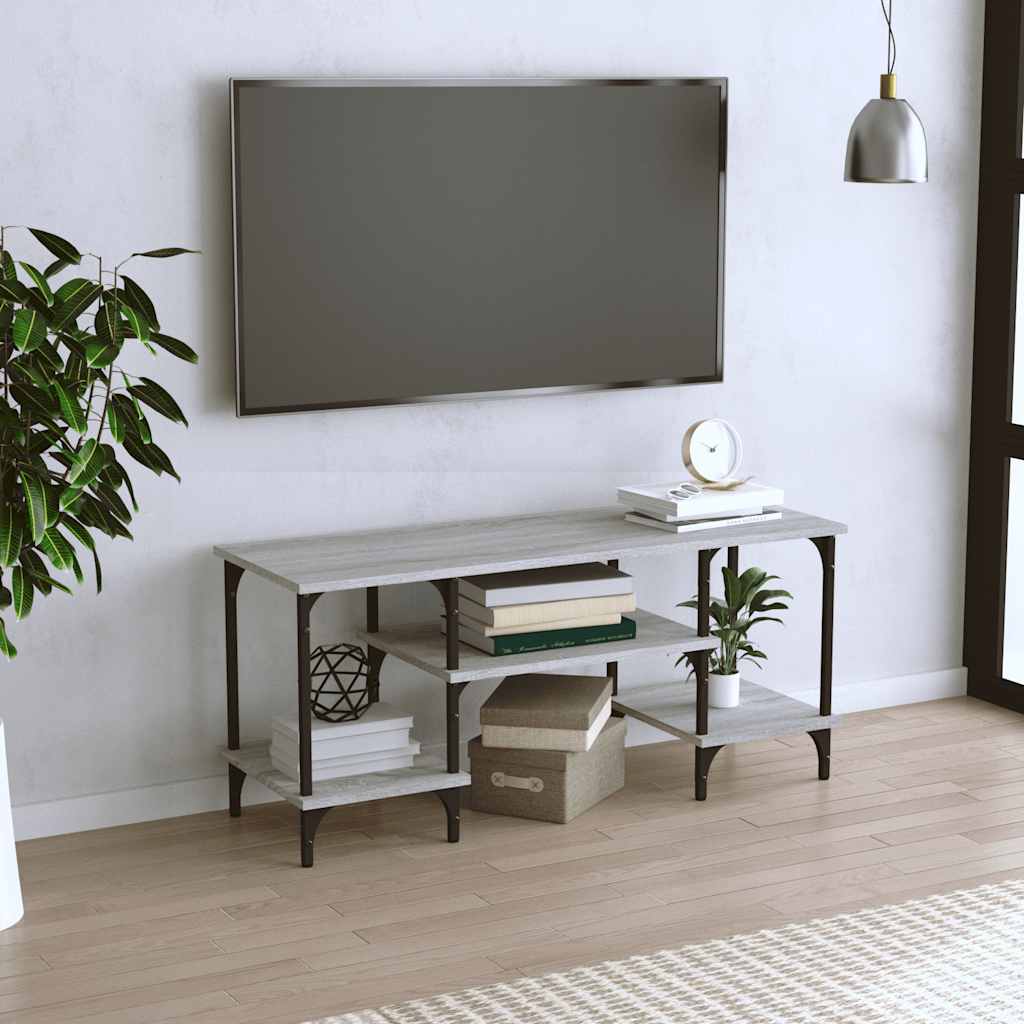 TV Cabinet Grey Sonoma 102x35x45,5 cm Engineered Wood
