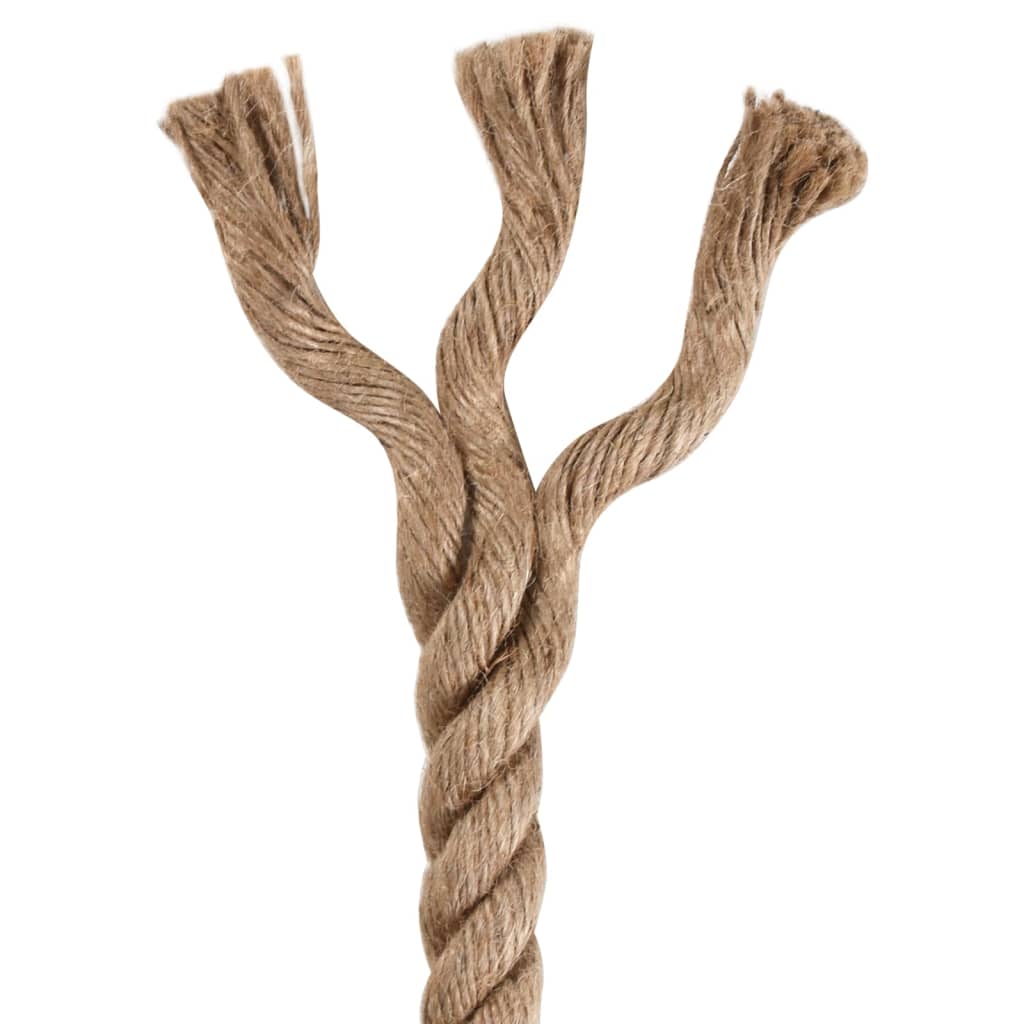 vidaXL Jute Rope 250 m Long 4 mm Thick