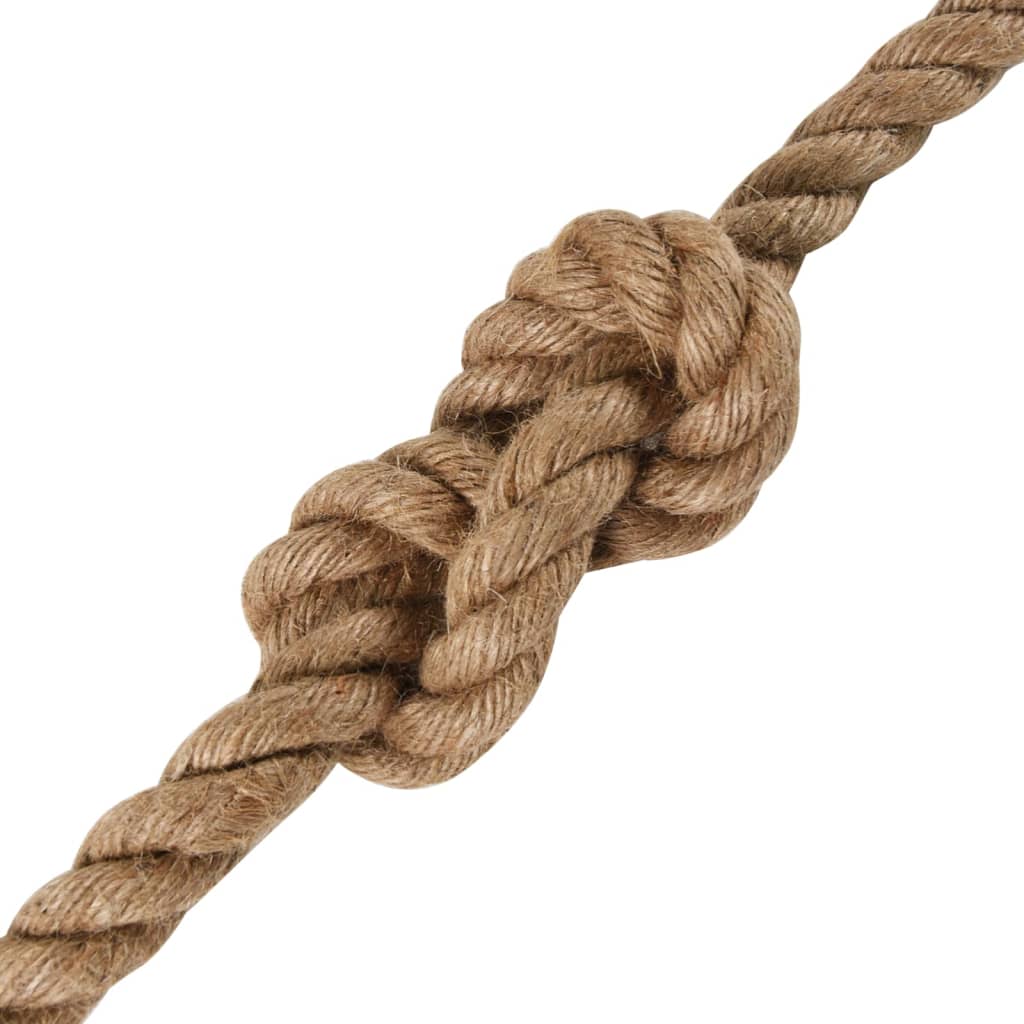 vidaXL Jute Rope 250 m Long 6 mm Thick