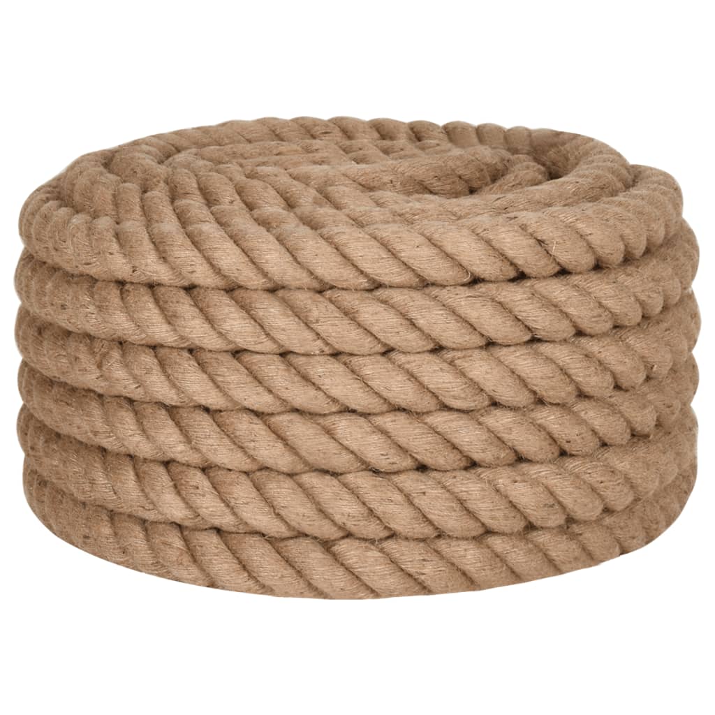 vidaXL Jute Rope 5 m Long 40 mm Thick