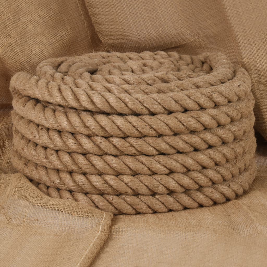 vidaXL Jute Rope 5 m Long 50 mm Thick
