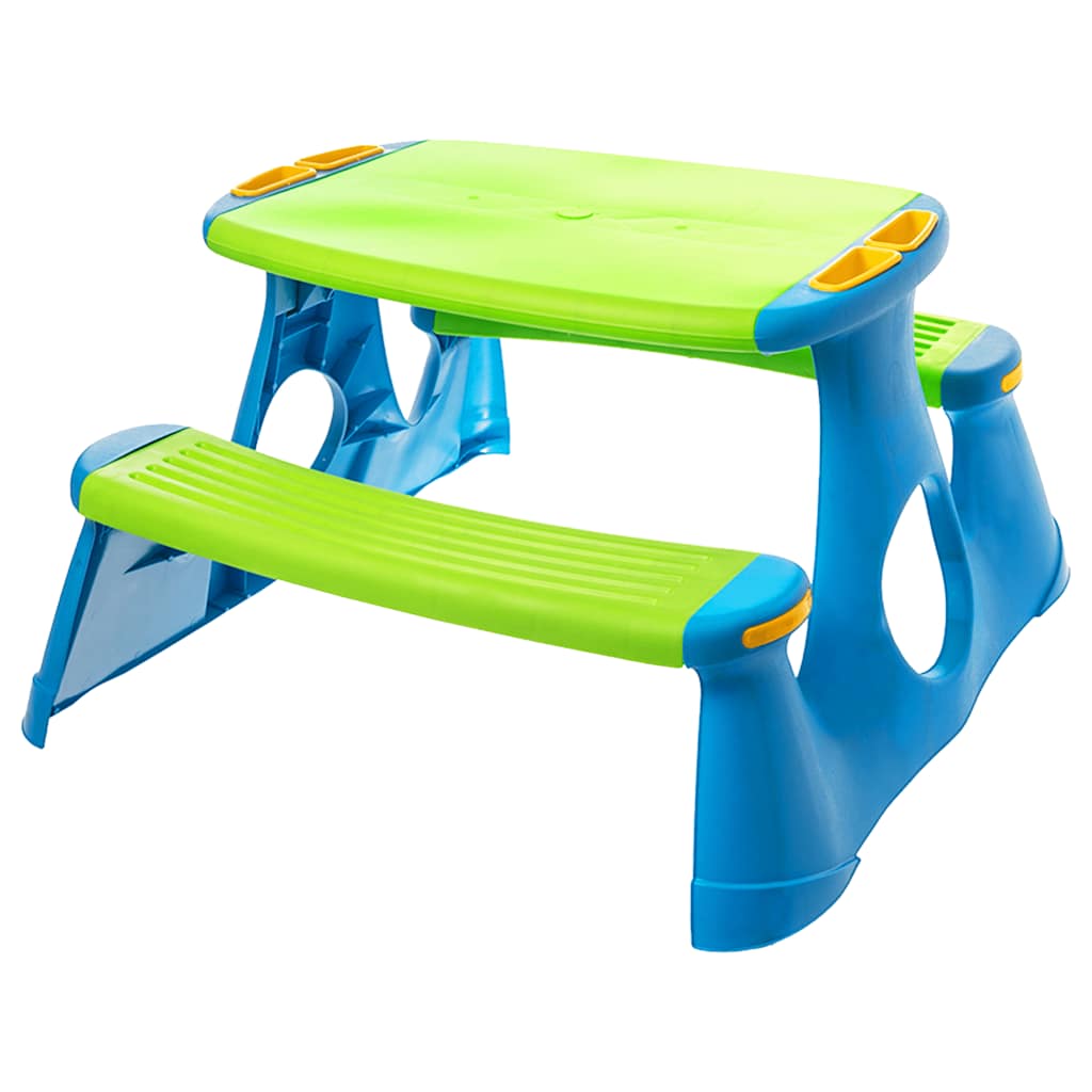 vidaXL Picnic Bench for Children 89.5x84.5x48 cm Polypropylene