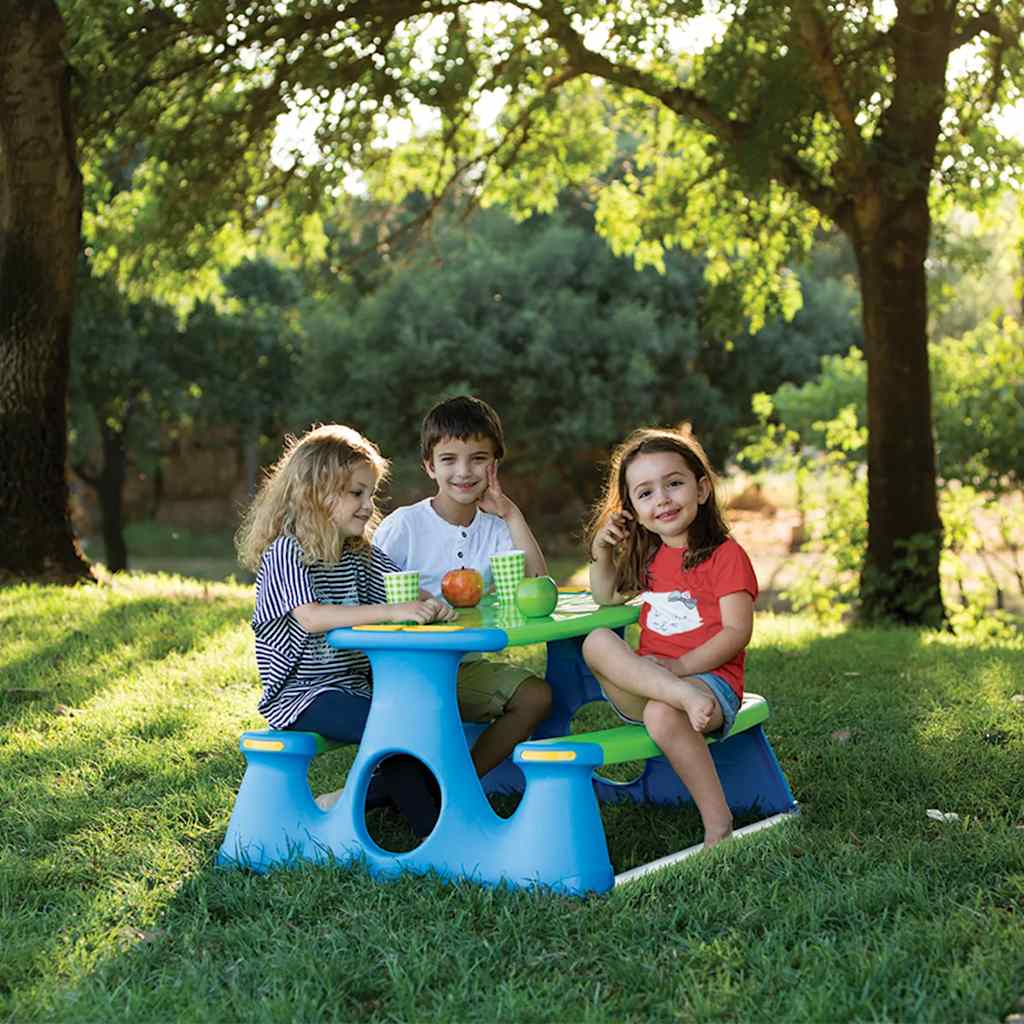 vidaXL Picnic Bench for Children 89.5x84.5x48 cm Polypropylene