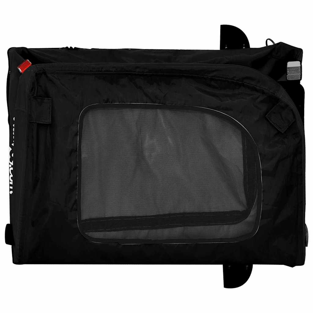 Pet Bike Trailer Black 125 x 53 x 54 cm Oxford fabric and iron