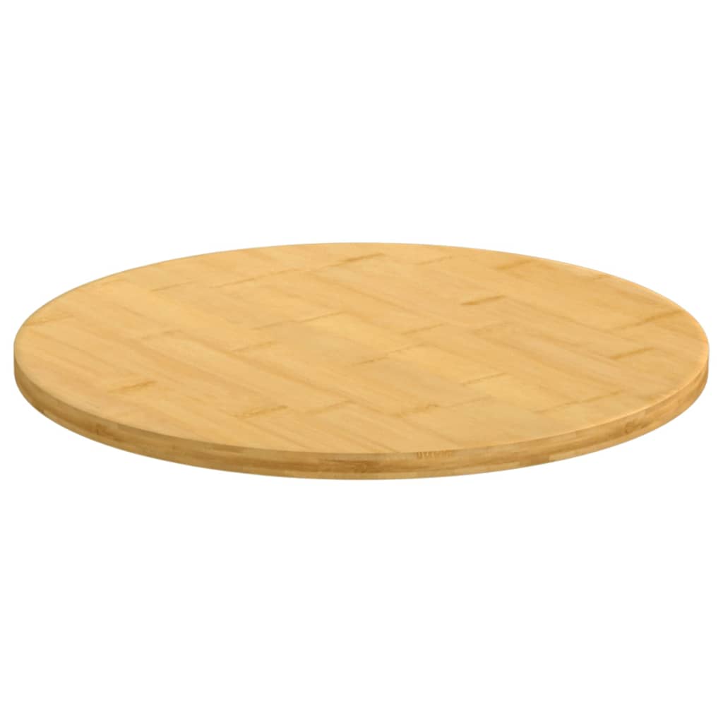 vidaXL Table Top Ø40x1.5 cm Bamboo