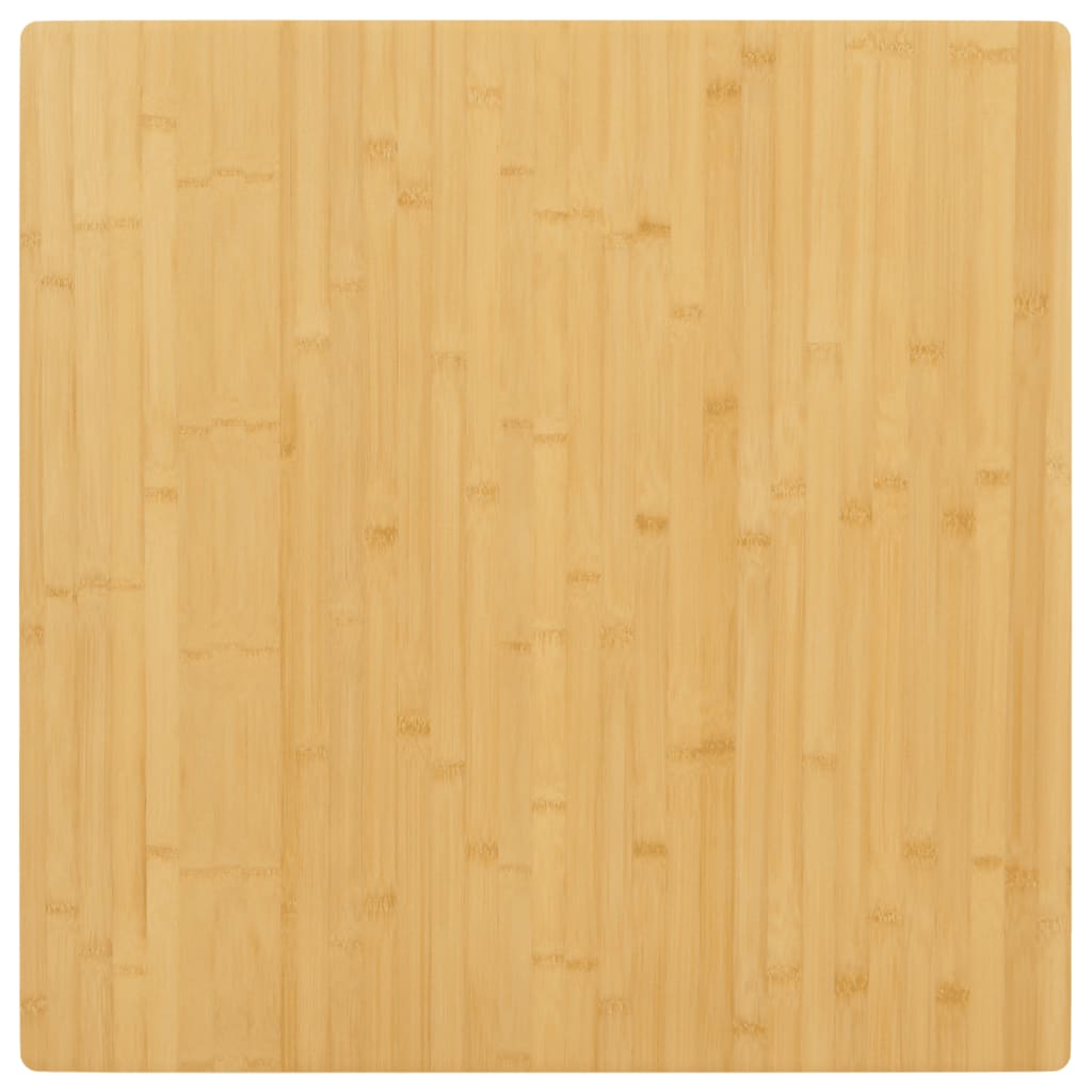 vidaXL Table Top 90x90x2.5 cm Bamboo