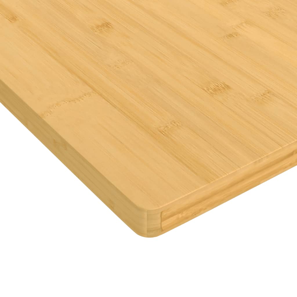 vidaXL Table Top 90x90x2.5 cm Bamboo