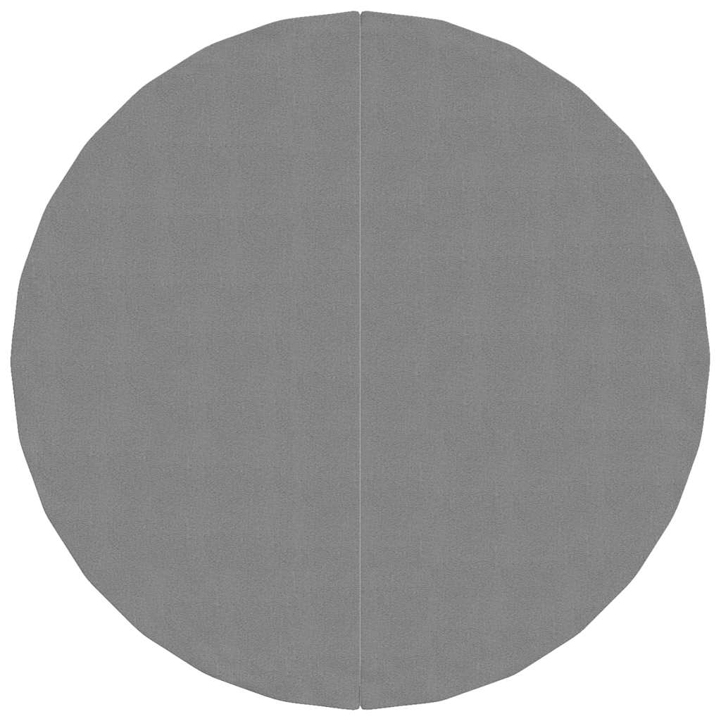 94215 vidaXL Pool Ground Cloth Light Grey Ø244 cm Polyester Geotextile
