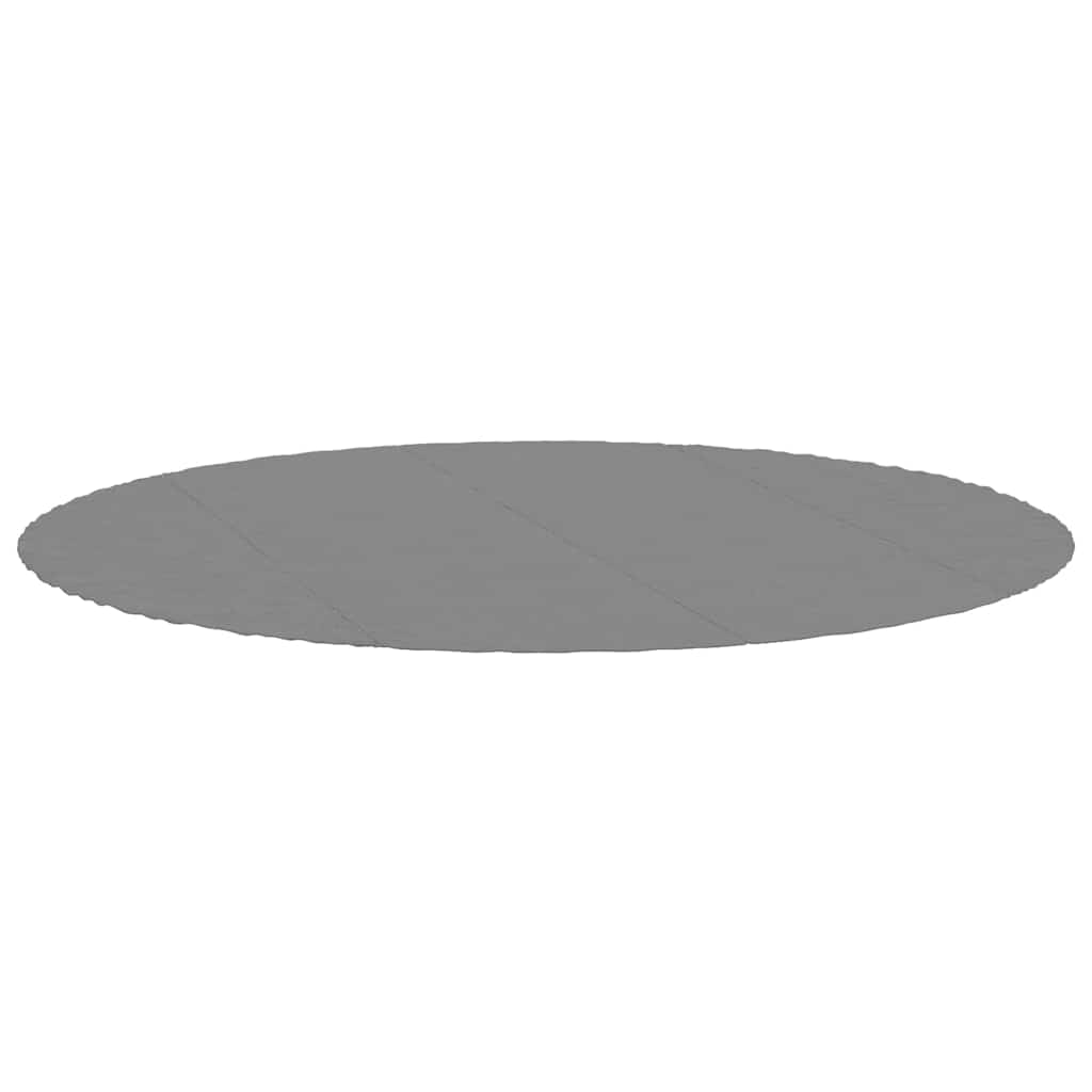 94220 vidaXL Pool Ground Cloth Light Grey Ø458 cm Polyester Geotextile
