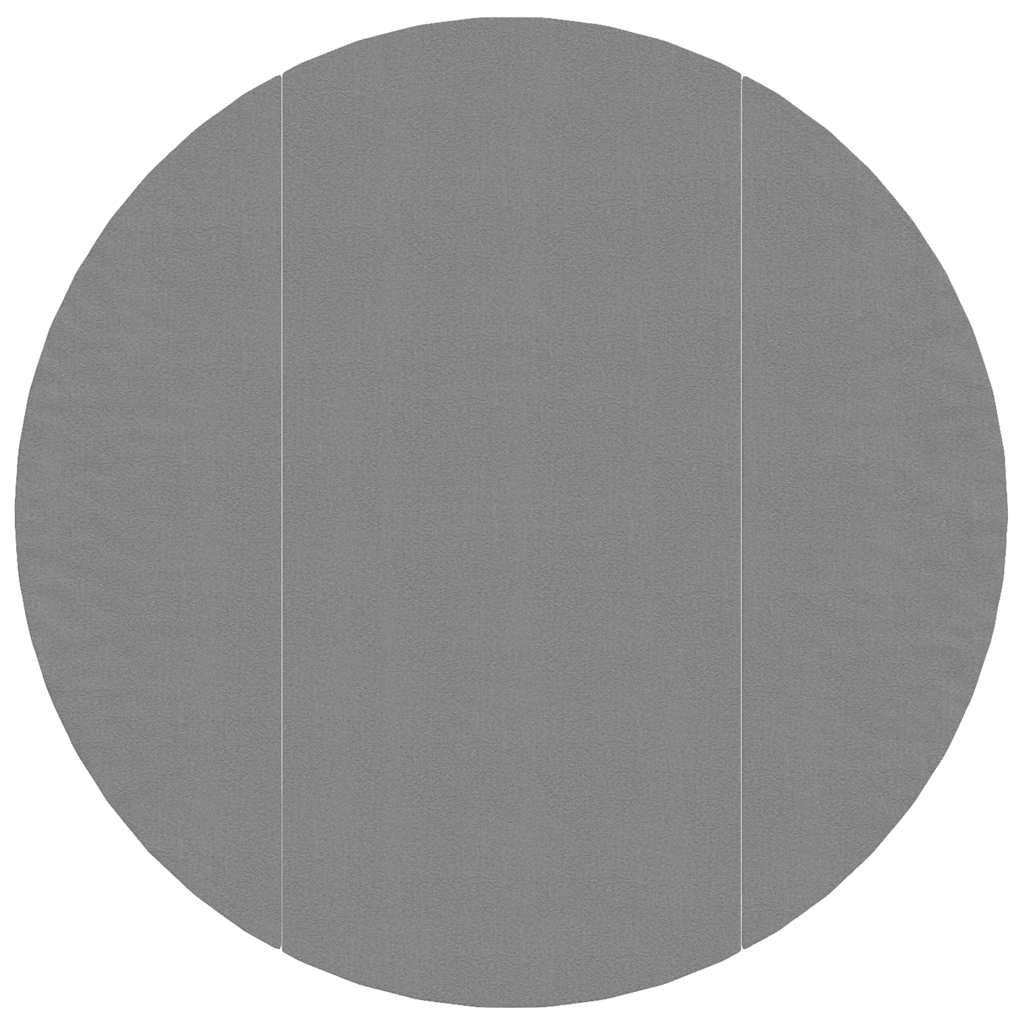 94224 vidaXL Pool Ground Cloth Light Grey Ø306 cm Polyester Geotextile