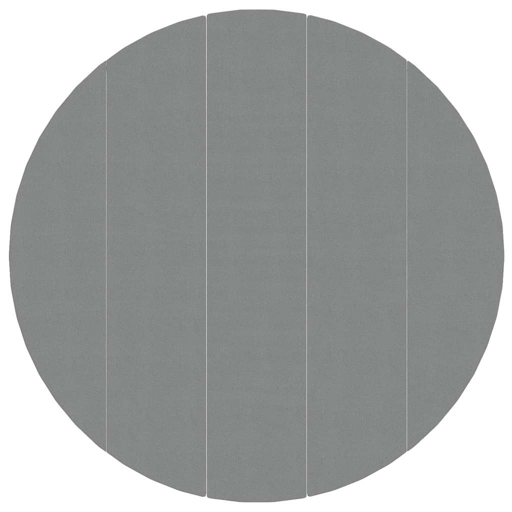 94230 vidaXL Pool Ground Cloth Light Grey Ø550 cm Polyester Geotextile