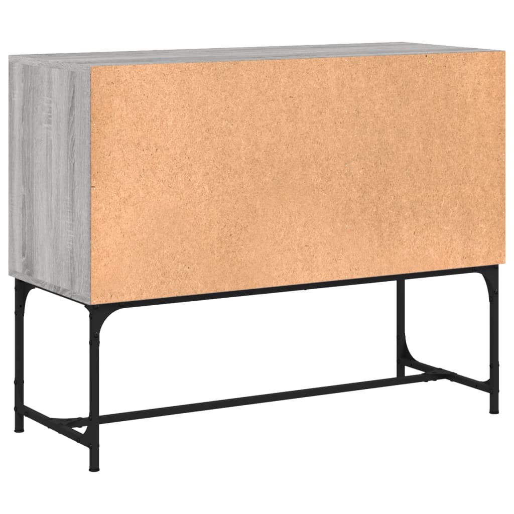 Sideboard Grey Sonoma 100x40x79.5 cm Engineered Wood
