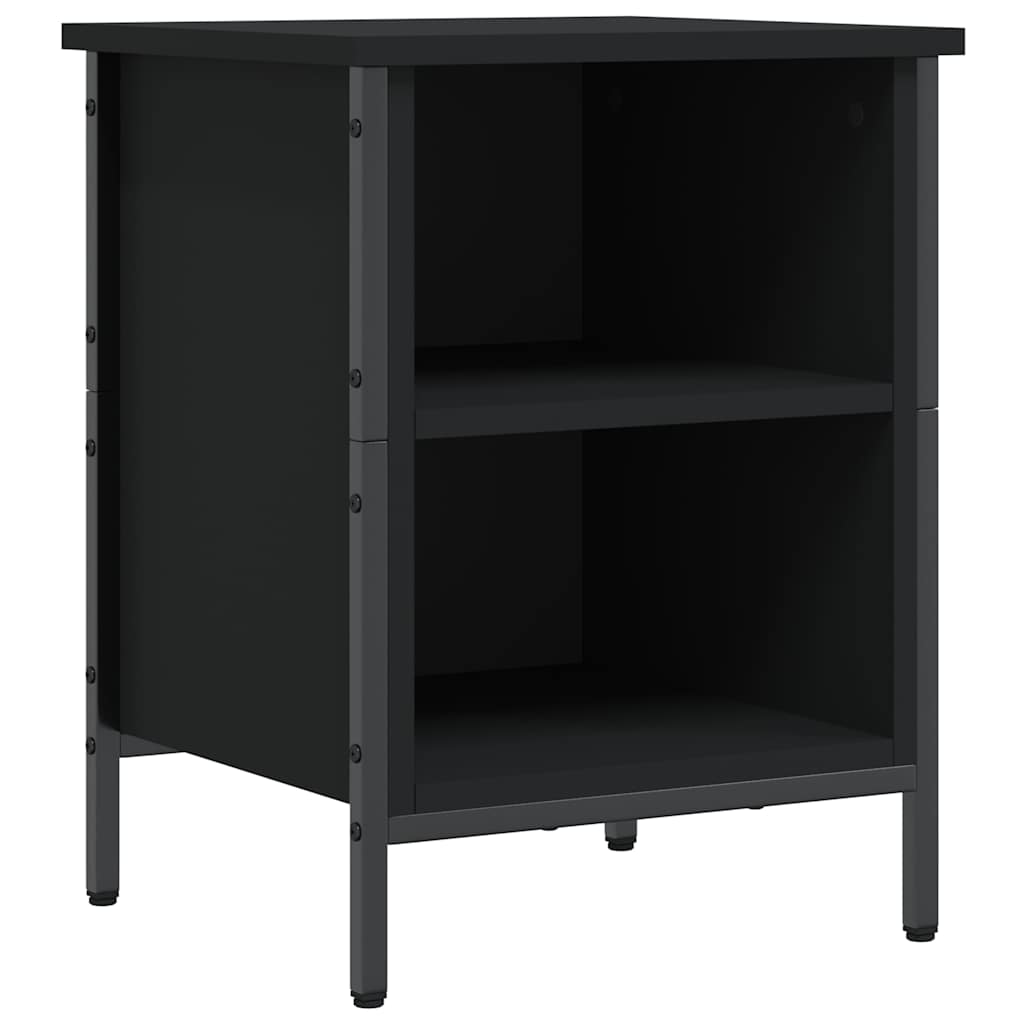 Shoe Cabinet Black 38x35x50 cm Engineered Wood