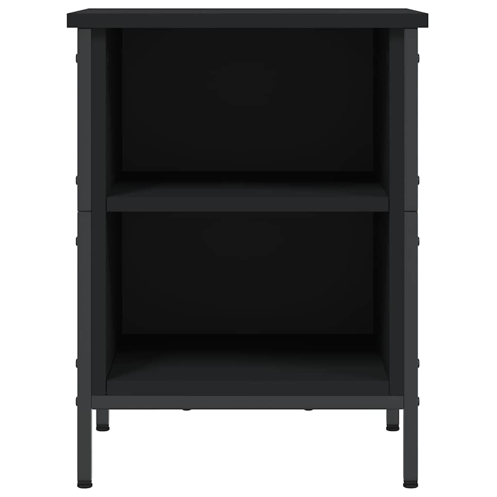 Shoe Cabinet Black 38x35x50 cm Engineered Wood