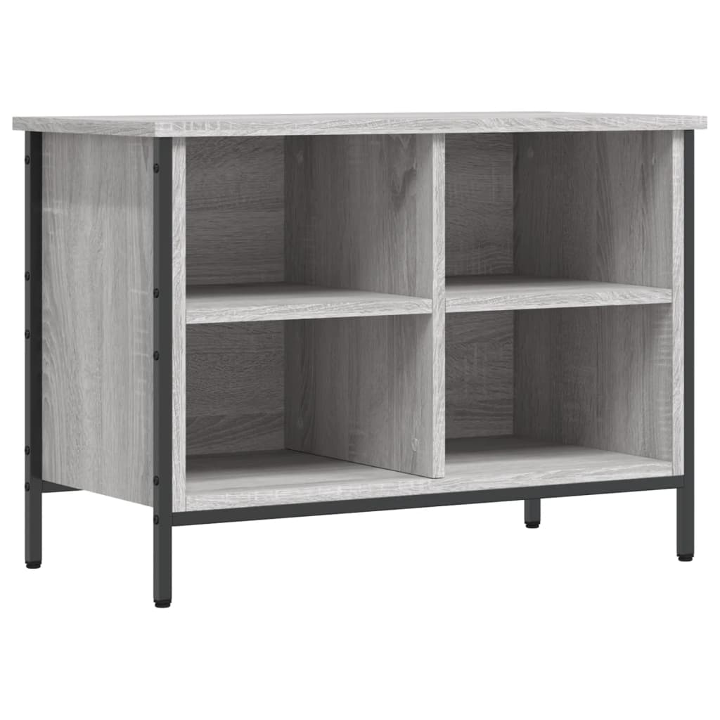 Shoe Cabinet Grey Sonoma 4 compartments