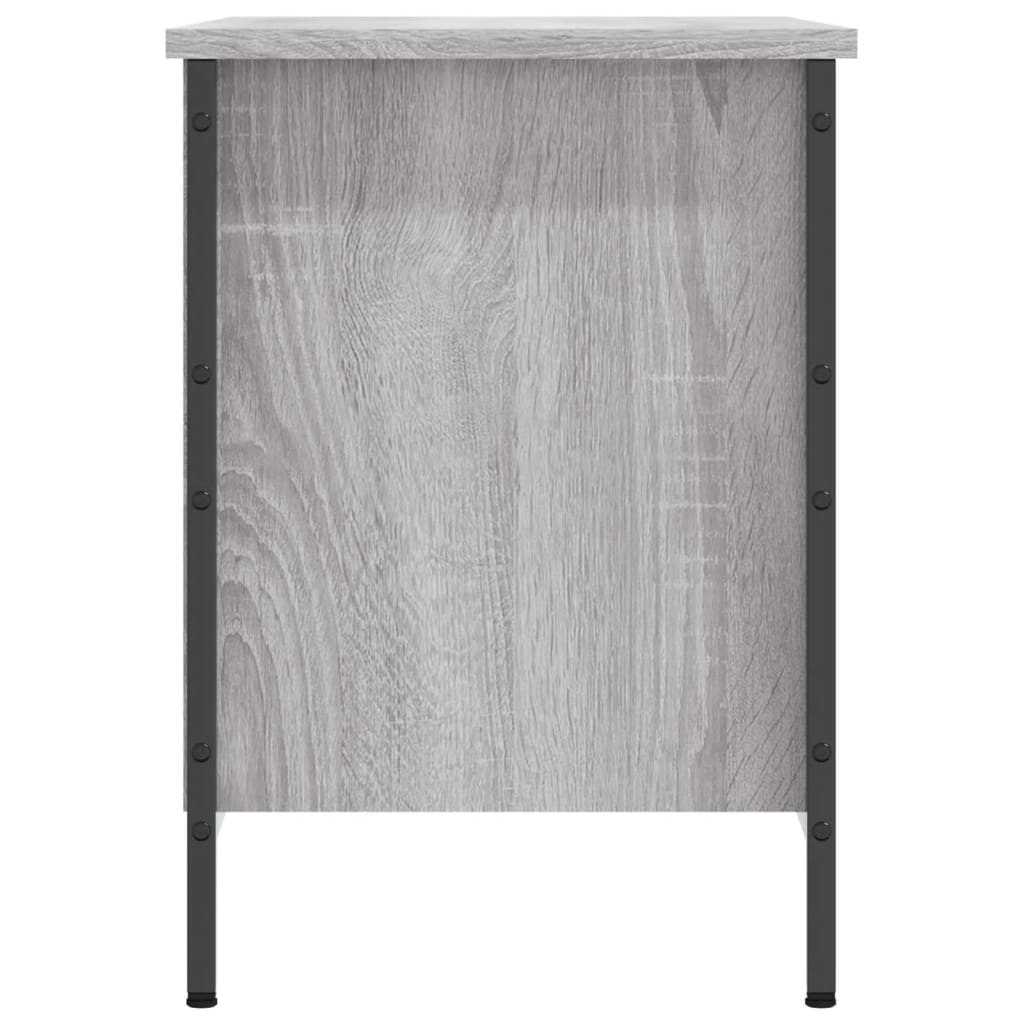 Shoe Cabinet Grey Sonoma 4 compartments