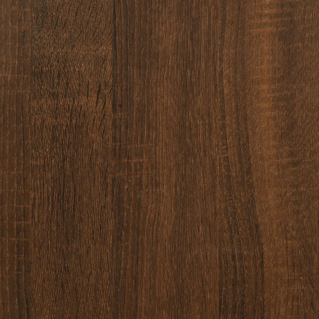 Shoe Cabinet Brown Oak 9 compartments