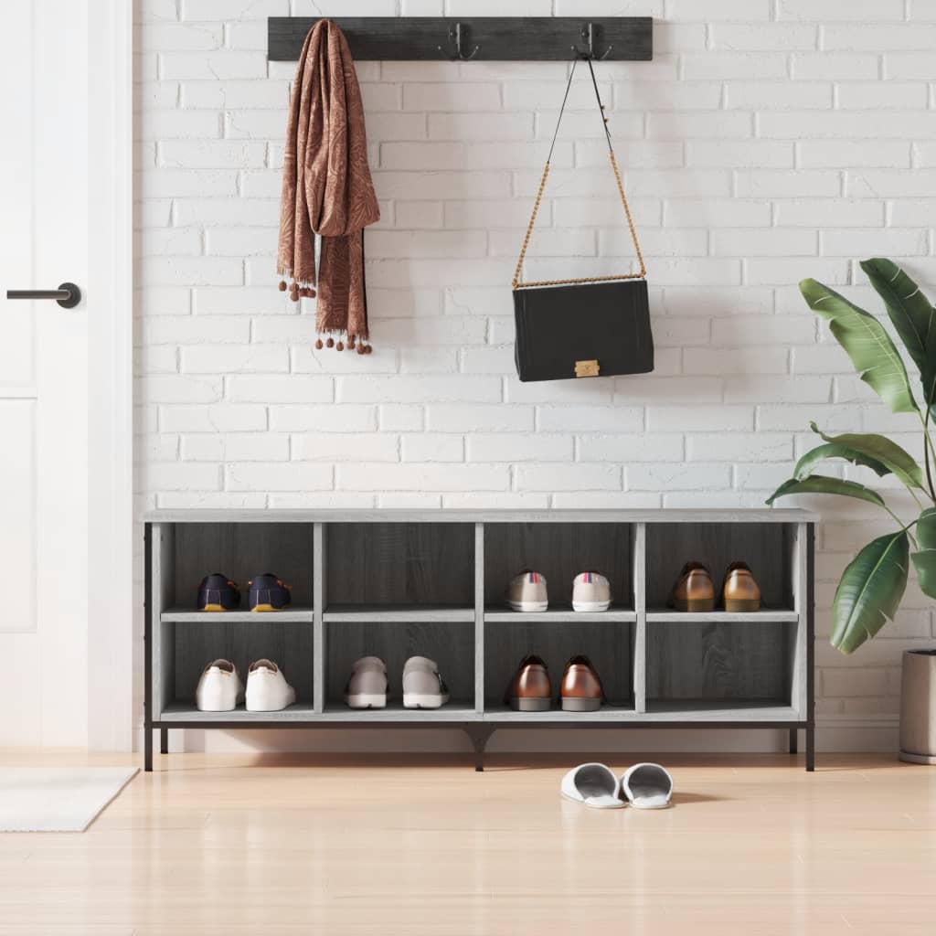 Shoe Cabinet Grey Sonoma 8 pairs of shoes
