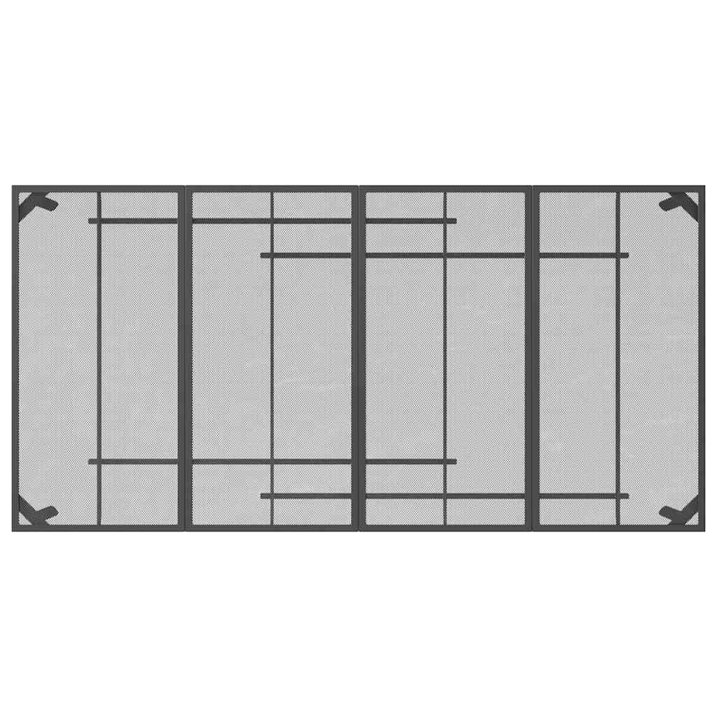 Garden Table Anthracite 200x100x72 cm Steel Mesh