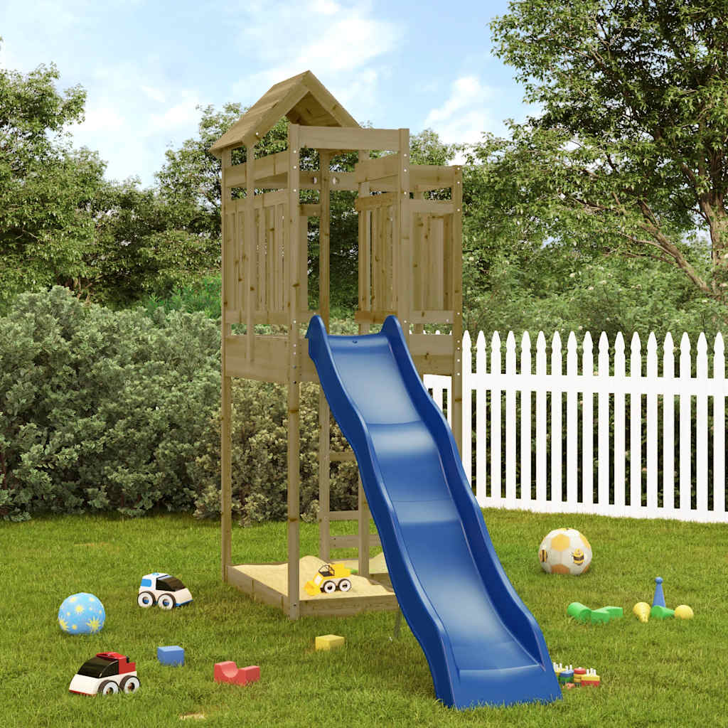 vidaXL Outdoor Playset Impregnated Wood Pine