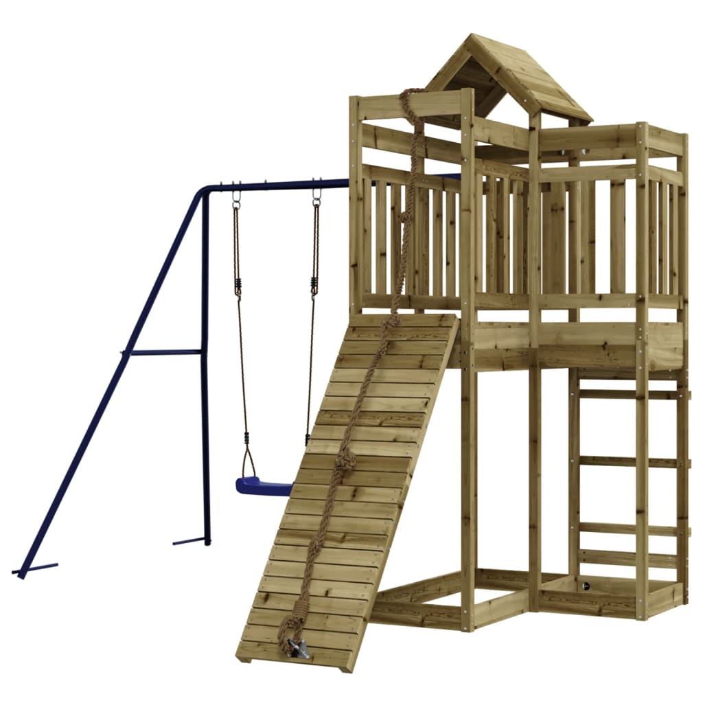 vidaXL Outdoor Playset Impregnated Wood Pine