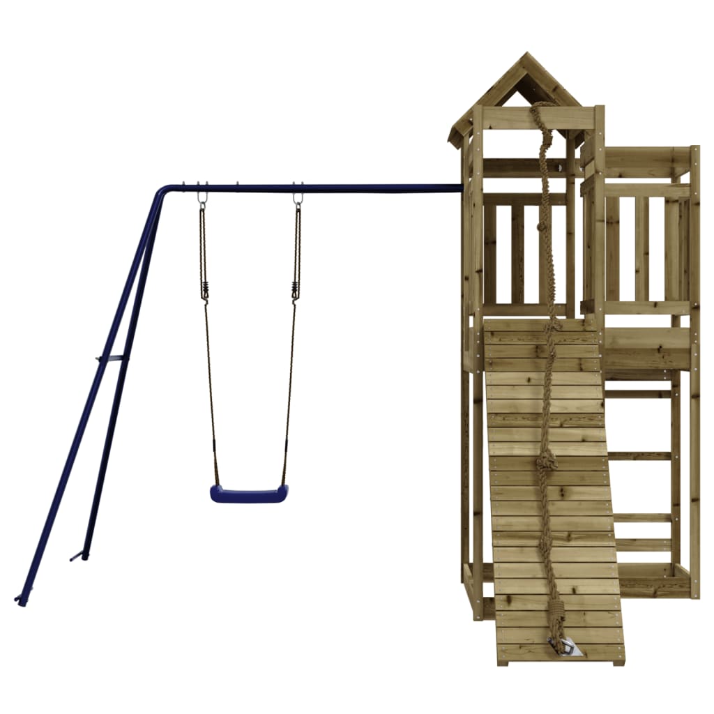 vidaXL Outdoor Playset Impregnated Wood Pine