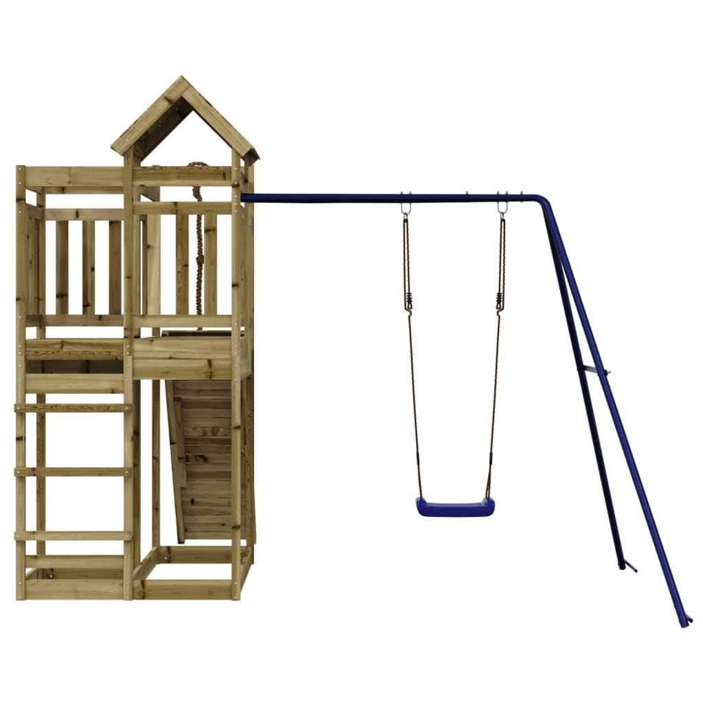 vidaXL Outdoor Playset Impregnated Wood Pine