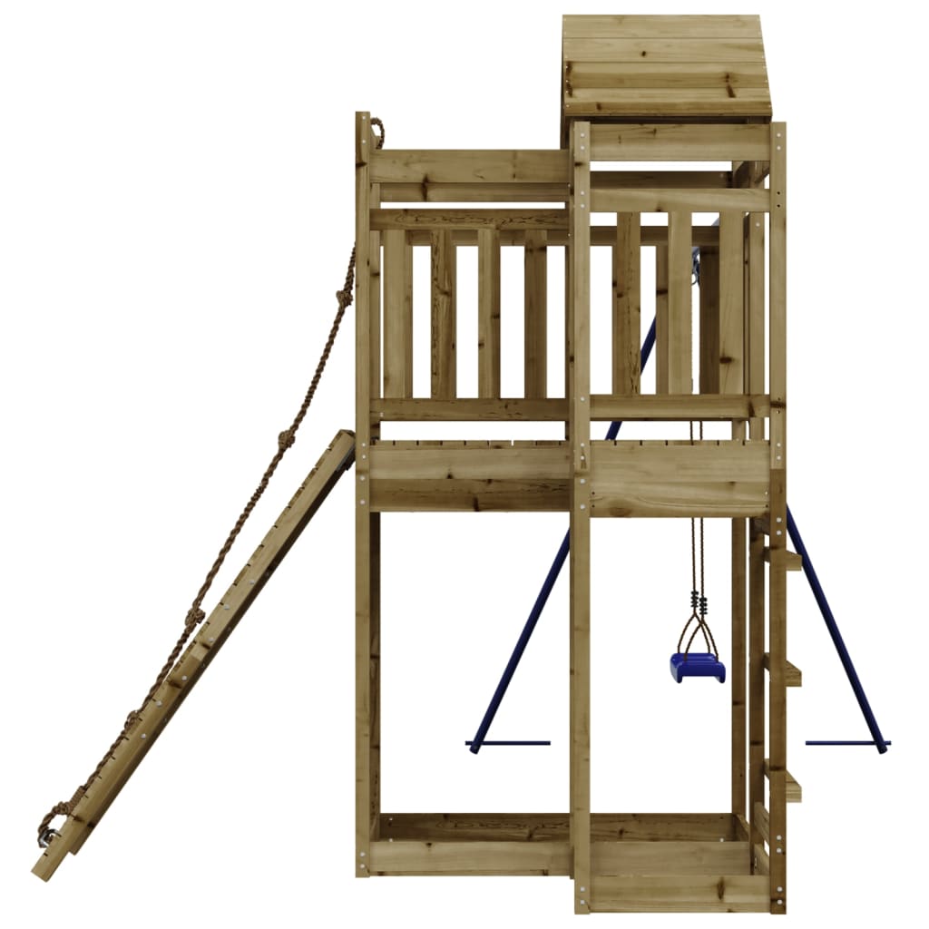 vidaXL Outdoor Playset Impregnated Wood Pine