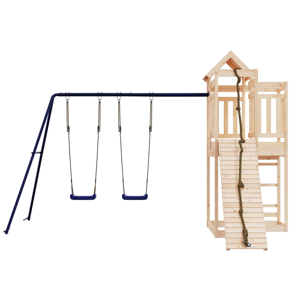 vidaXL Outdoor Playset Solid Wood Pine