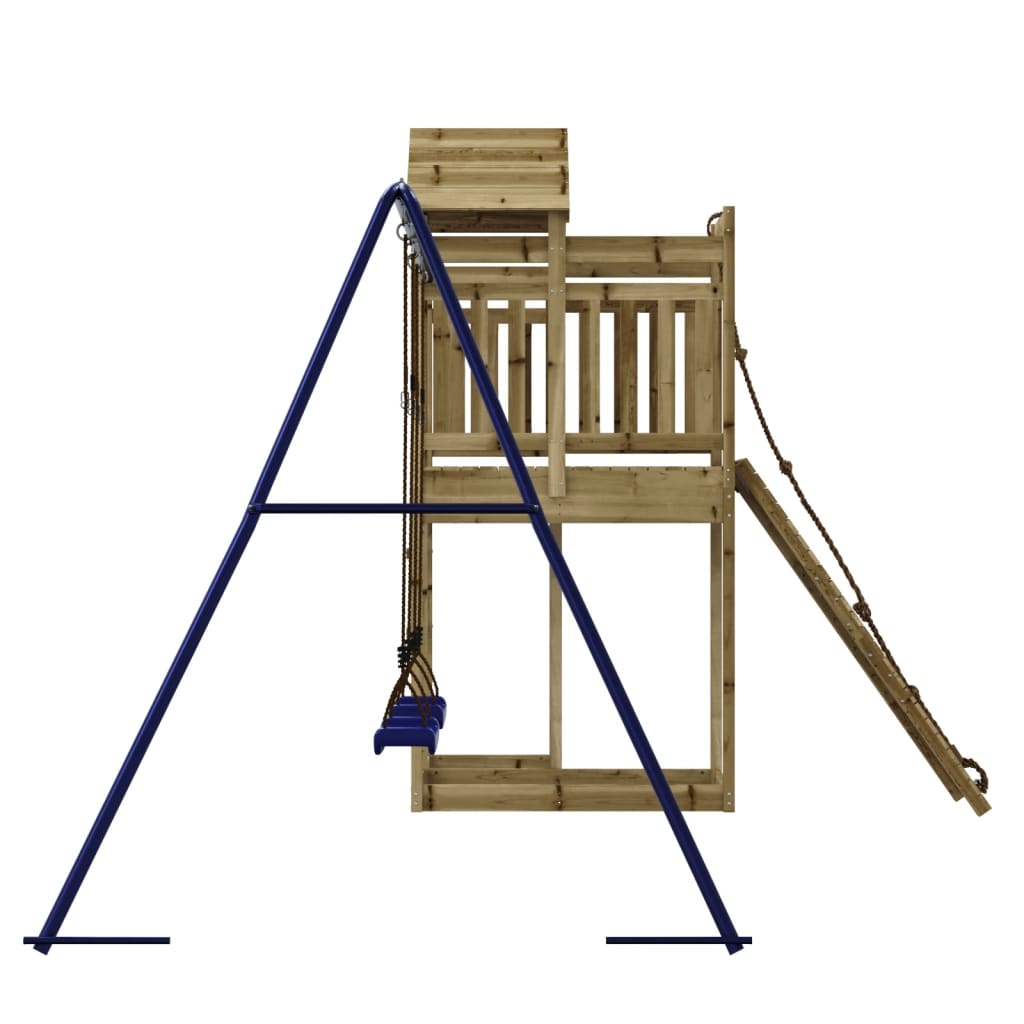 vidaXL Outdoor Playset Impregnated Wood Pine