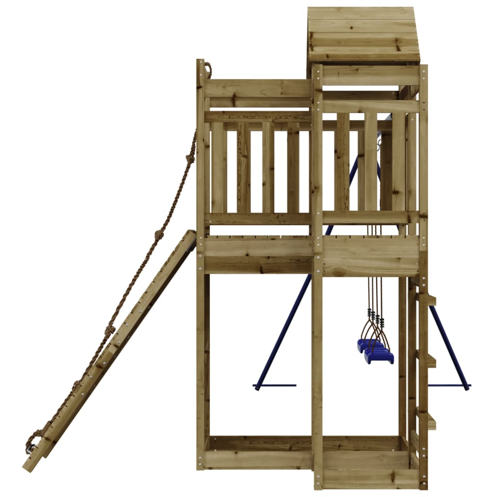 vidaXL Outdoor Playset Impregnated Wood Pine