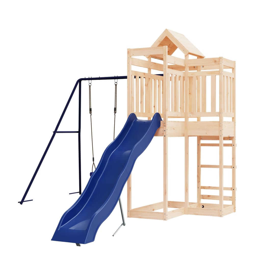 vidaXL Outdoor Playset Solid Wood Pine