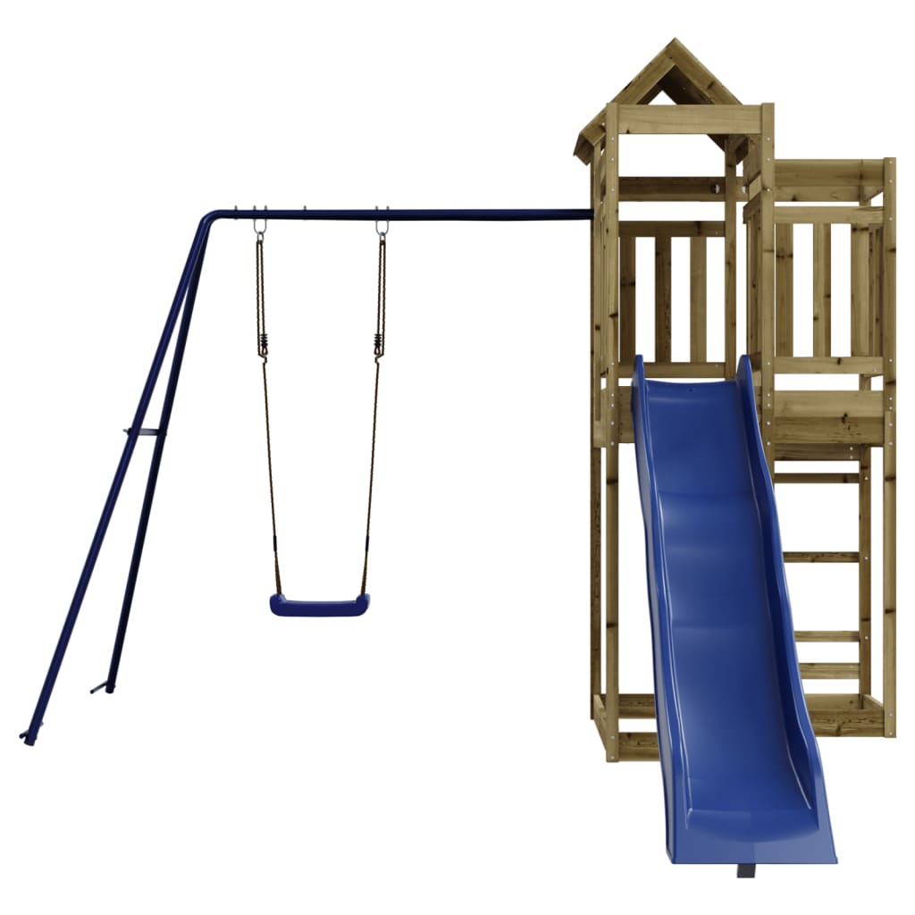 vidaXL Outdoor Playset Impregnated Wood Pine