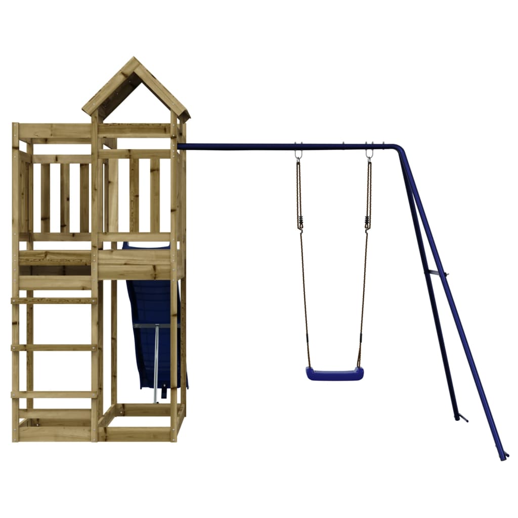 vidaXL Outdoor Playset Impregnated Wood Pine