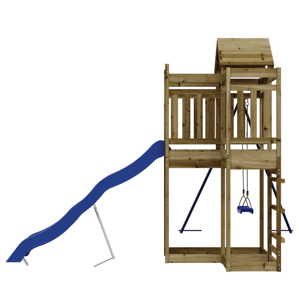 vidaXL Outdoor Playset Impregnated Wood Pine