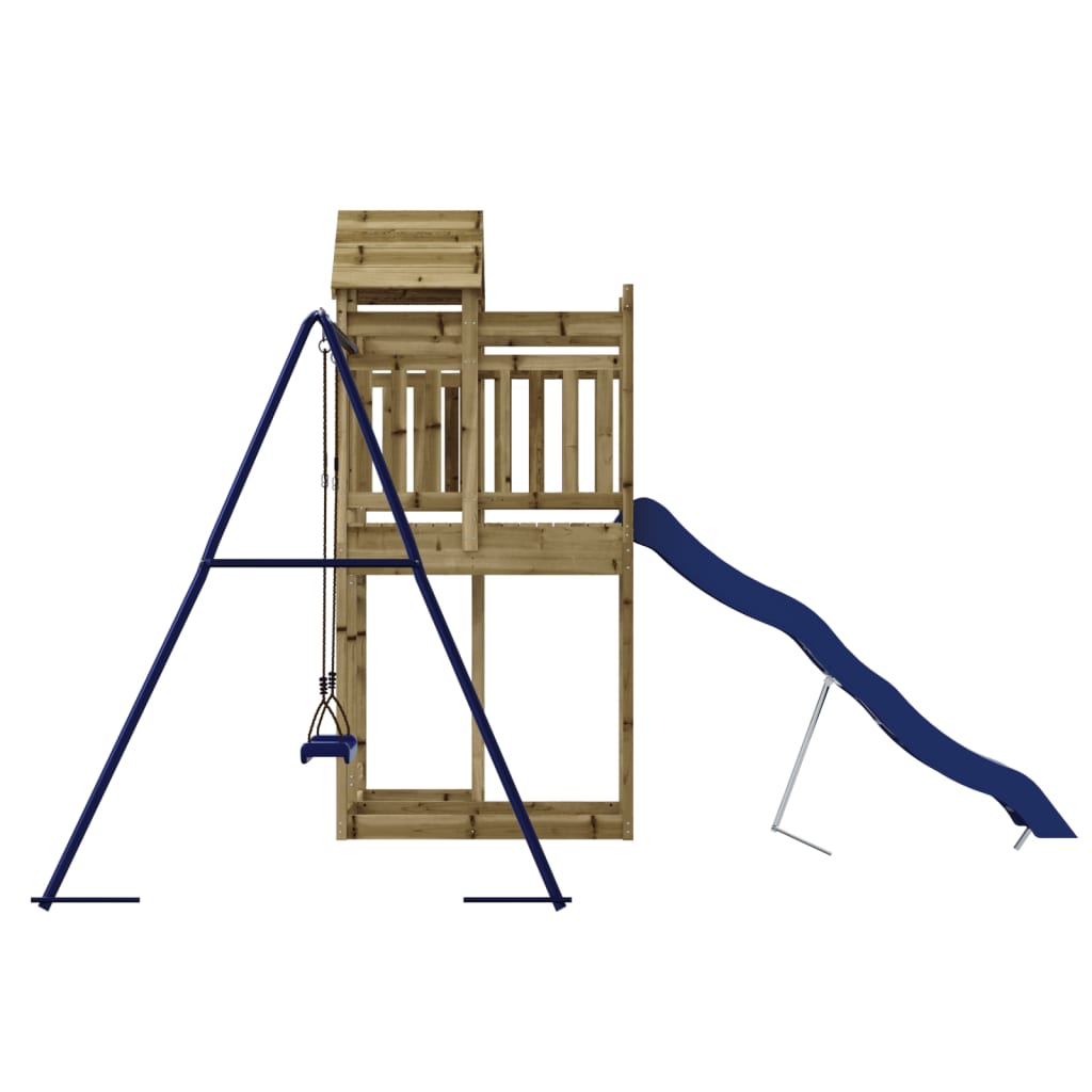 vidaXL Outdoor Playset Impregnated Wood Pine