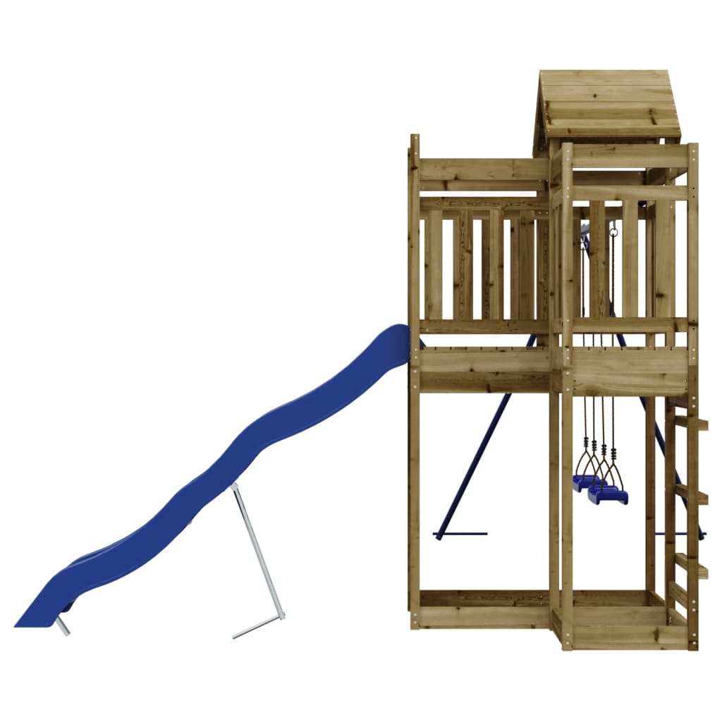 vidaXL Outdoor Playset Impregnated Wood Pine