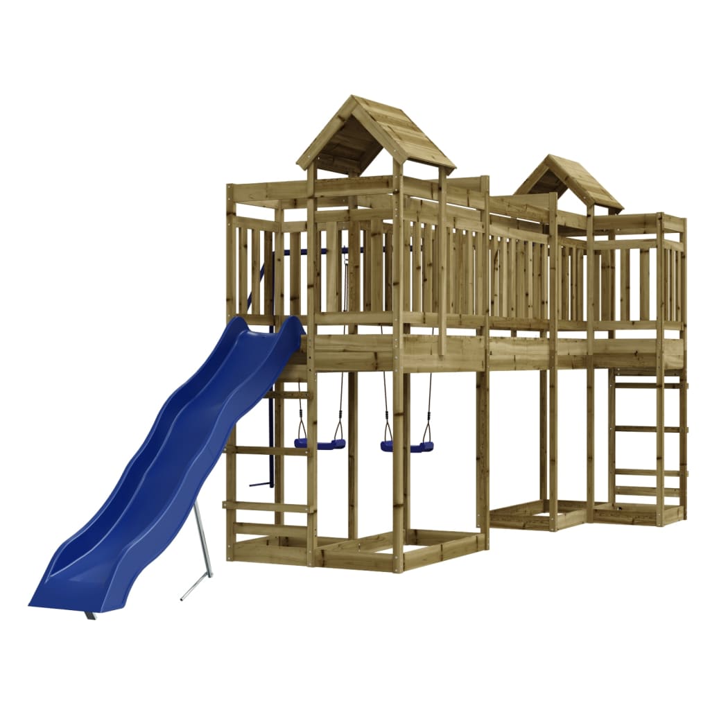 vidaXL Outdoor Playset Impregnated Wood Pine