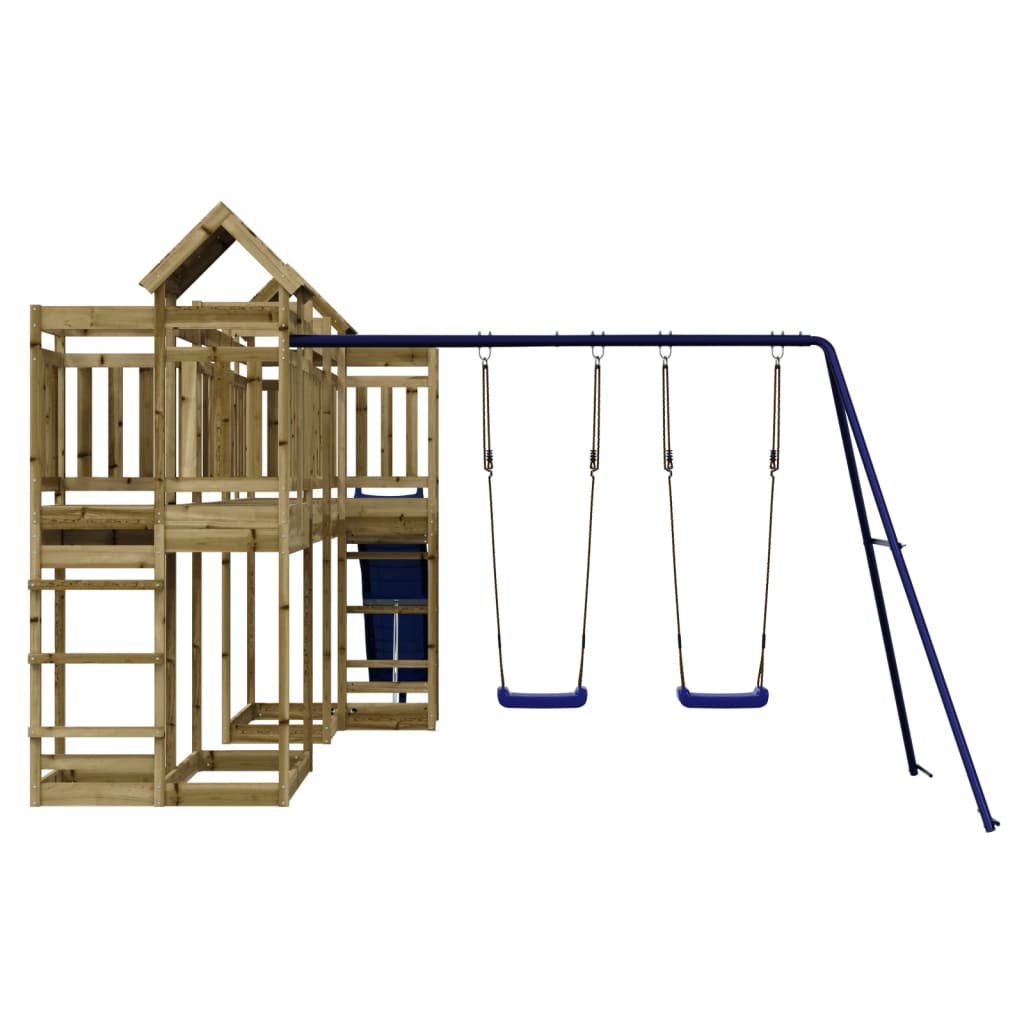 vidaXL Outdoor Playset Impregnated Wood Pine