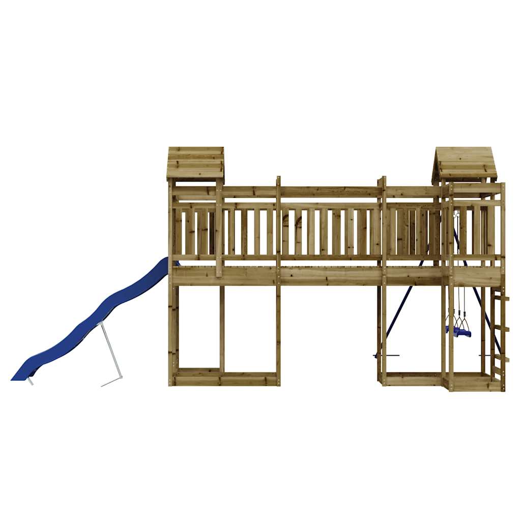 vidaXL Outdoor Playset Impregnated Wood Pine