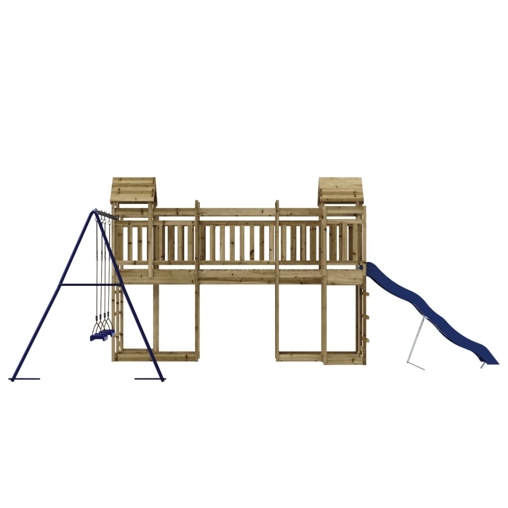 vidaXL Outdoor Playset Impregnated Wood Pine