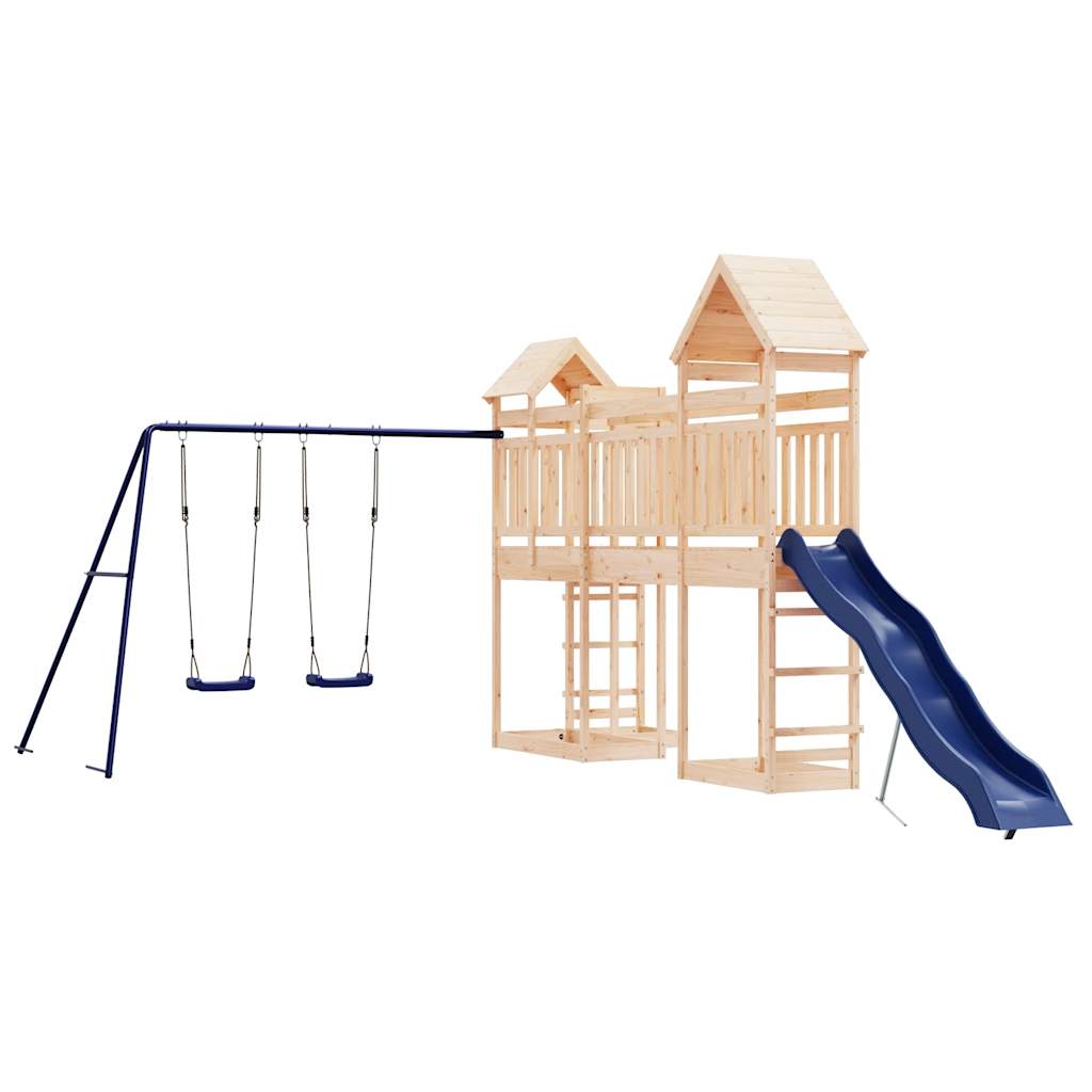 vidaXL Outdoor Playset Solid Wood Pine