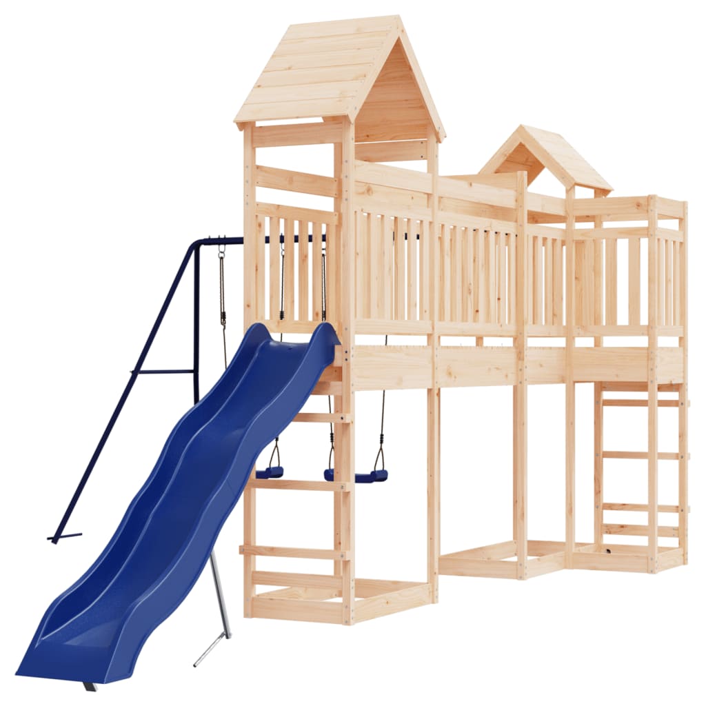 vidaXL Outdoor Playset Solid Wood Pine